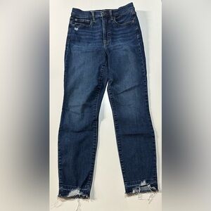 EUC Women’s Gap True Skinny Ankle Sky High Jeans, Size 27/4R